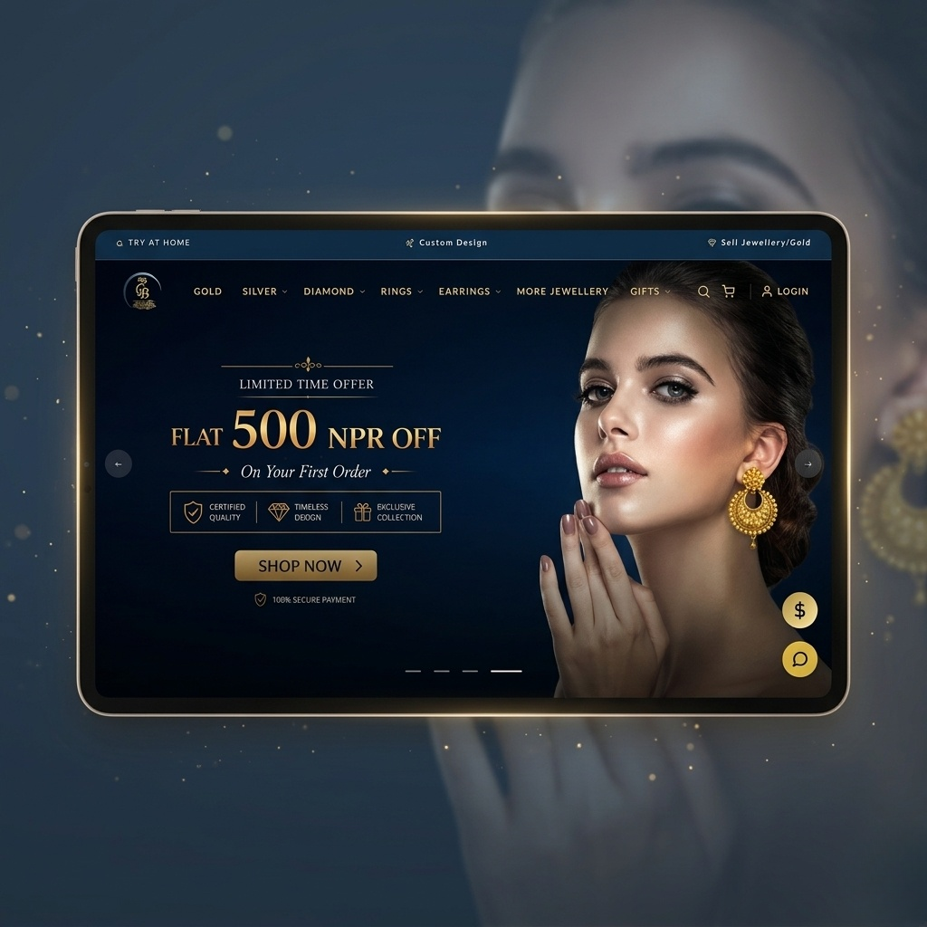 Gulmi Baglung Jewellers website project